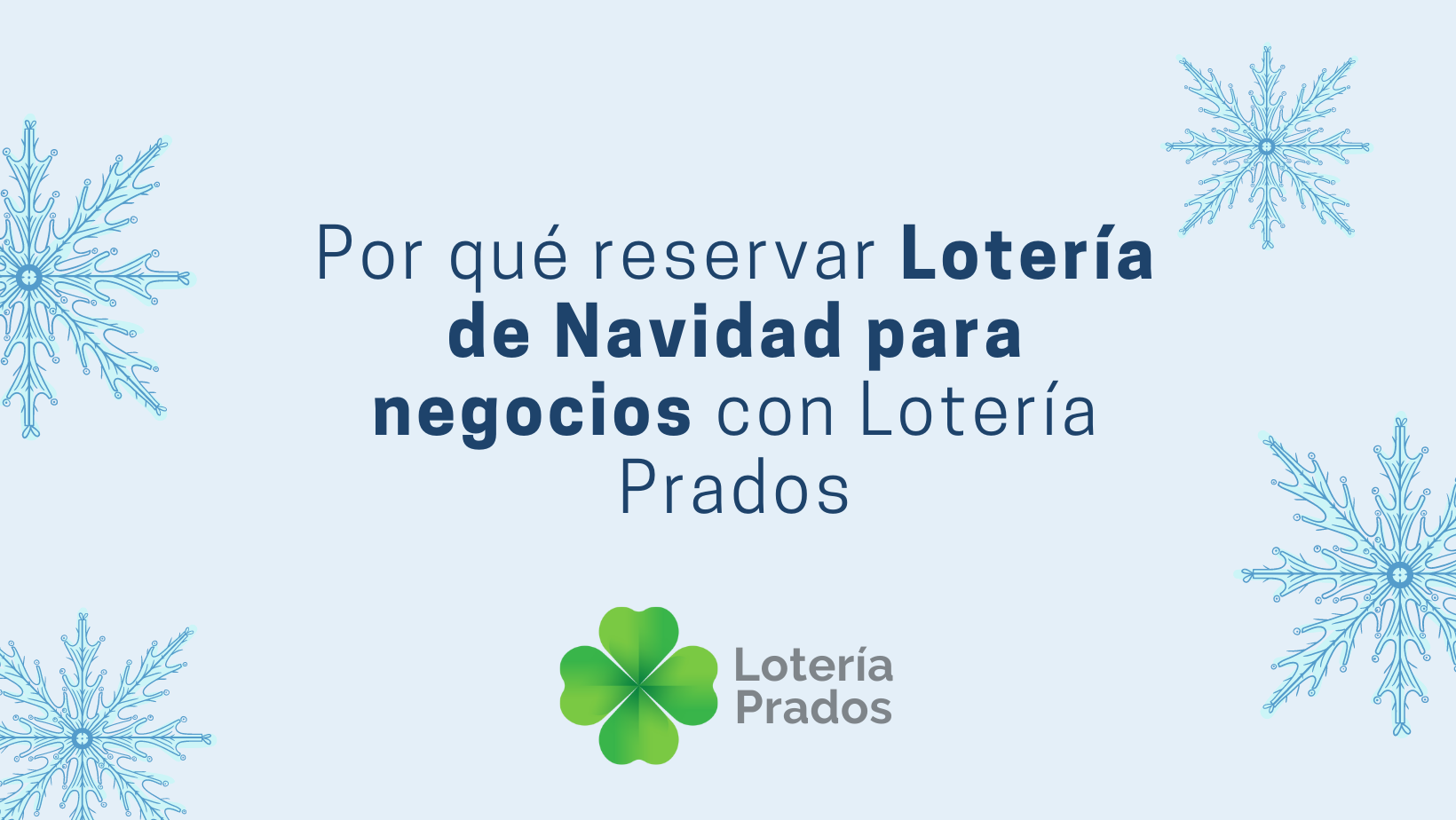 loteria de navidad para negocios