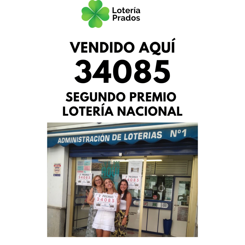 segundo premio lotería nacional